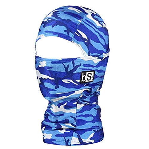 Product Cover BLACKSTRAP Kids The Hood Dual Layer Cold Weather Neck Gaiter and Warmer for Children, Fatigue Blue