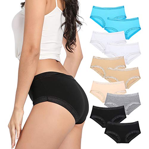 Product Cover Taxzode Womens Underwear Seamless Laser Cut Hipster Brief Panties Pack of 10