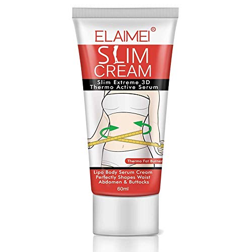 Product Cover Slimming Cream Fat Burner,Body Fat Burning Massage Gel Weight Losing,Hot Slim Cream Treatment for Shaping Waist Abdomen and Leg 60ml (1)