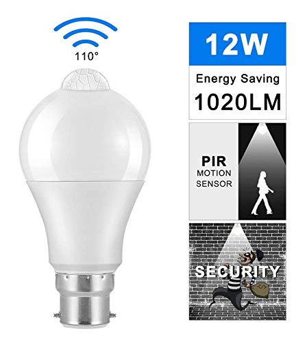 Product Cover Cratos® LED with PIR Motion Sensor AC220V 110V Security Night Light (White, 12 W)