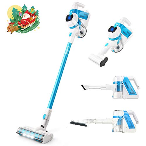 Product Cover SIMPFREE Cordless Vacuum Cleaner, 22Kpa Strong Suction 5 in 1 Lightweight Vacuum, Handheld Vacuum with Brushless Motor Multi-attachments & Rechargeable Lithium Ion Battery, Powerful Deep Cleaning