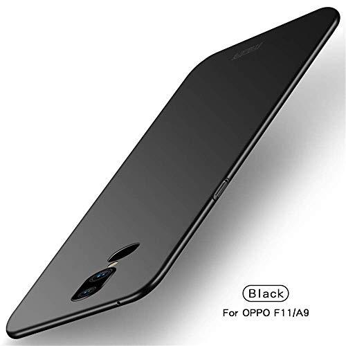 Product Cover ClickCaseTM for Oppo F11 Full 360° Side Covered Hard Frosted Matte Back Cover Case for Oppo F11 (Black)