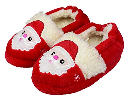 Product Cover Tirzrro Little Kids/Girls Soft Warm Slippers Toddler Indoor Cute Slip-on Shoes