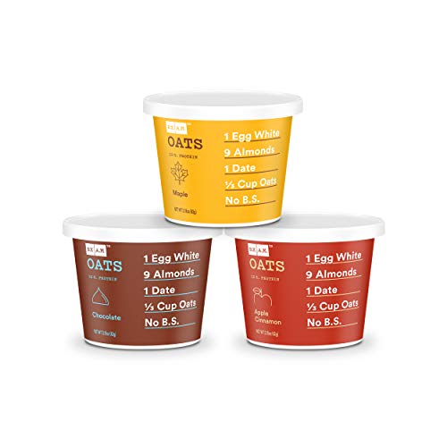 Product Cover RXBAR, RX A.M. Oats, Variety Pack, 2.24oz Cups, 9 Total Gluten Free Oatmeal Cups