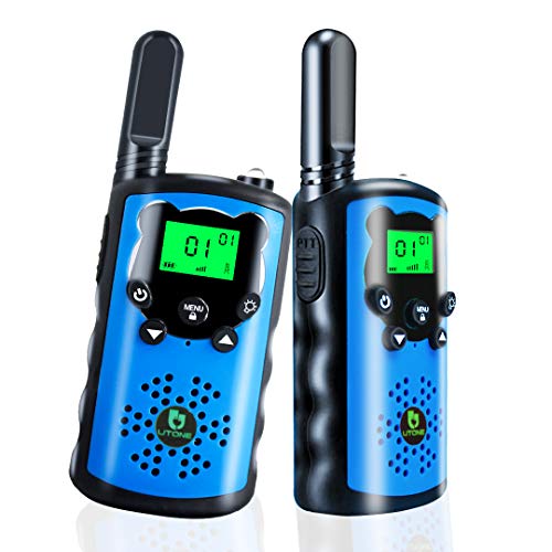 Product Cover TOWOLD Walkie Talkies for Kids, Toys for 5-12 Year Old Boys and Girls 22 Channels 2 Way Radio Teen Boy Best Gifts for Birthday,Outside Adventures and Camping (Blue)