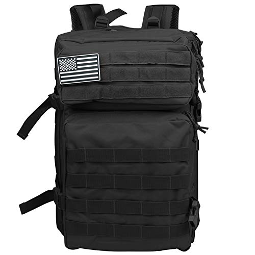 Product Cover Tesinll Tactical Backpack 45 Liters Army Backpack Military Backpack Hunting Backpack Bug Out Bag