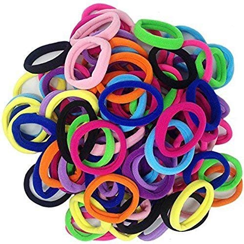 Product Cover World Zone Enterprises Women's Rubber Hair Bands (Multicolour) Set of 50 Pieces