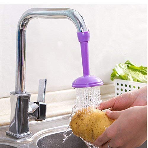 Product Cover EAYIRA Kitchen Faucet Plastic Adjustable Tap Extender, Sink Tap Shower Head Nozzle Saving Water for Kitchen Water Outlet Shower Head Water Filter Sprinkler (Multicolor)