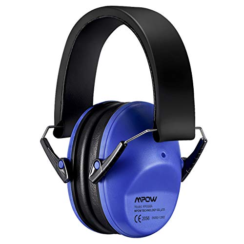 Product Cover Mpow 068 Kids Ear Protection, NRR 25dB Noise Reduction Ear Muffs, Toddler Ear Protection, Protective Earmuffs for Shooting Range Hunting Season, for Toddlers Kids Children Teens-Royal Blue