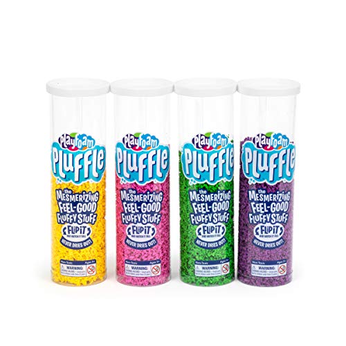 Product Cover Educational Insights Playfoam Pluffle 4 Pack: Non-Toxic, Never Dries Out, Sensory Play, 2.5 oz per Tube