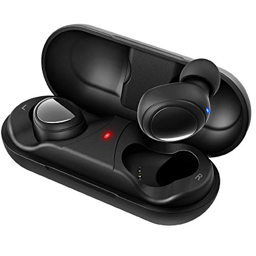 Product Cover 2019 Newly True Wireless Earbuds Bluetooth 5.0 Headphones, Sports in-Ear TWS 3D Stereo Sound Earphones 6-8 Hours Playtime 24H Playtime with Charging case