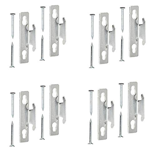 Product Cover Kenney Mfg Kenney KN851 Single Curtain Rod Bracket, 4 Pack