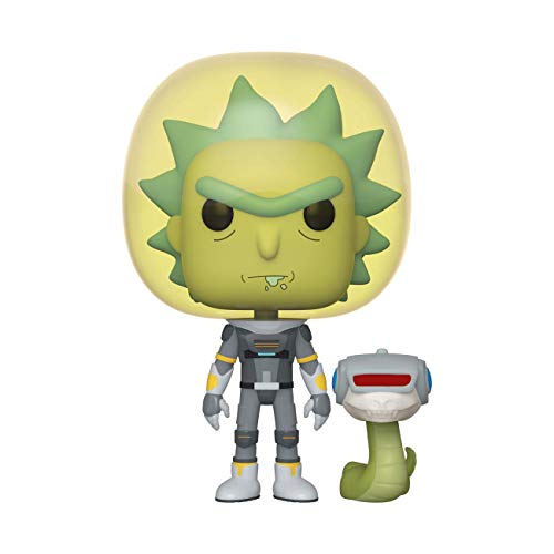 Product Cover Funko Pop! Animation: Rick and Morty - Space Suit Rick with Snake