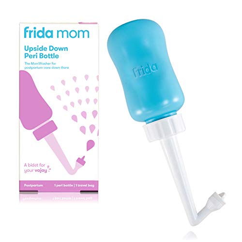 Product Cover Frida Mom Upside Down Peri Bottle for Postpartum Care | The Original Fridababy MomWasher for Perineal Recovery and Cleansing After Birth