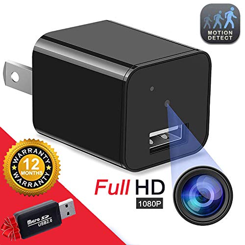 Product Cover Hidden Camera Spy Camera Full HD 1080P Surveillance Camera Mini spy Nanny Camera