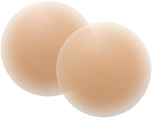 Product Cover Shoppy Homes Skin Reusable Thin Silicone Nipple Cover Pasties Beige
