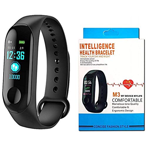 Product Cover Dufort Waterproof Silicone Touch Screen M3 Band with Live Heart Rate Monitor and Smart Fitness Activity Tracker