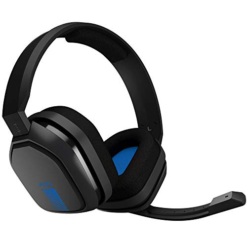 Product Cover ASTRO Gaming A10 Headset for Xbox One/Nintendo Switch / PS4 / PC and Mac - Wired 3.5mm and Boom Mic by Logitech - Bulk Packaging - Blue/Black