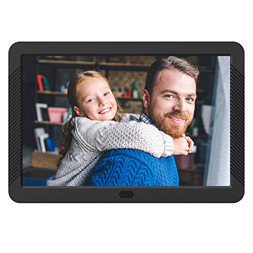 Product Cover Atatat Digital Photo Frame with 1920x1080 IPS Screen, Digital Picture Frame Support Adjustable Brightness,Photo Deletion,1080P Video,Music,Slideshow,Remote,16:9 Widescreen,Support SD Card,USB (8 Inch)