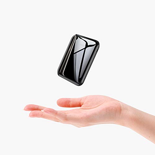 Product Cover Mini Power Bank Smallest Portable Charger 5000 mAh, Dual USB Output Power Bank/External Battery Pack/Battery Charger/Phone Backup Perfect for Travel and Suitble for Android/iPhone Device.
