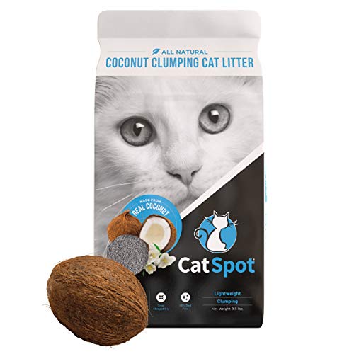Product Cover CatSpot Litter, Clumping Formula: Coconut Cat Litter, All-Natural, Lightweight & Dust-Free