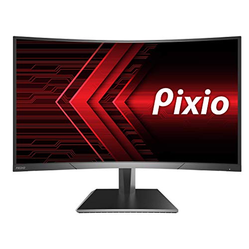 Product Cover Pixio PXC243 24 inch 144Hz AMD Radeon FreeSync Certified FHD 1800R Curved Full HD 1920x1080 Premier Esports Gaming Monitor, 2 Years Warranty