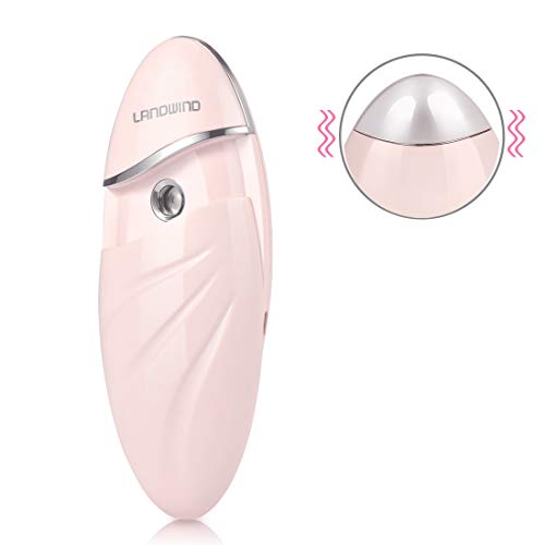 Product Cover LANDWIND Nano Facial Mister with Massage 2-in-1 Portable Face Mist with Vibration Massage Face Hydration Sprayer Hydrogen Rich Water Atomizer Humidifier Wrinkle Remover Anti Aging