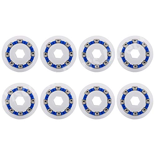 Product Cover Discount Parts Direct 8 Pack PoolSupplyTown Wheel Ball Bearing 9-100-1108, Replacement for Polaris Pressure Pool Cleaner 360 380 3900 Sport, ATV Pool Cleaners