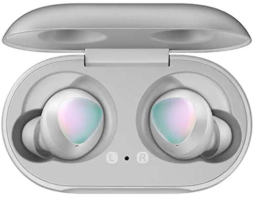 Product Cover Samsung Galaxy Buds 2019, Bluetooth True Wireless Earbuds (Wireless Charging Case Included), (International Version) (Silver (Aura))