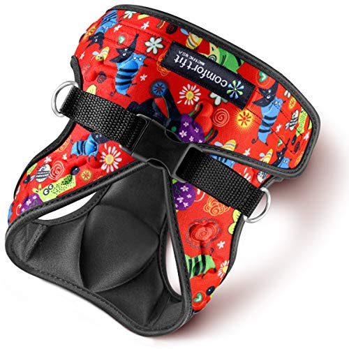 Product Cover metric usa / Comfort Fit Pets ● Soft Padded Interior & Exterior Puppy Harness ● Easy to Put on & Take Off ● No Pull Small Dog Harness Vest ● Ensures Your Dog is Snug & Comfortable