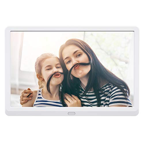 Product Cover Atatat 10 inch Digital Picture Frame with 1920x1080 IPS Screen Digital Photo Frame Adjustable Brightness, Photo Deletion,1080P Video, Music,Slideshow,Remote,Auto Rotate, Support 128GB SD Card and USB