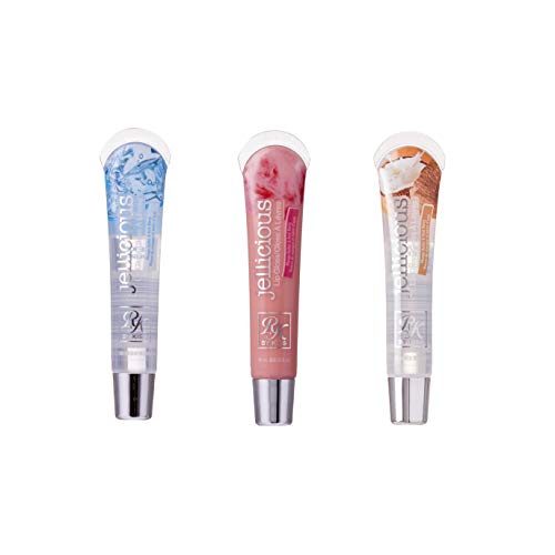 Product Cover Ruby Kisses Jellicious Mouth Watering Lip Gloss (3 PACK) JLG01, JLG04, JLG13