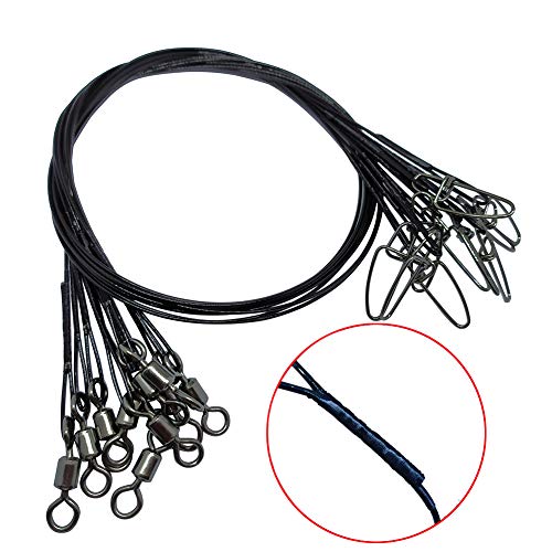 Product Cover Unclesport 30 PCS Fishing Leader Wire,19.68