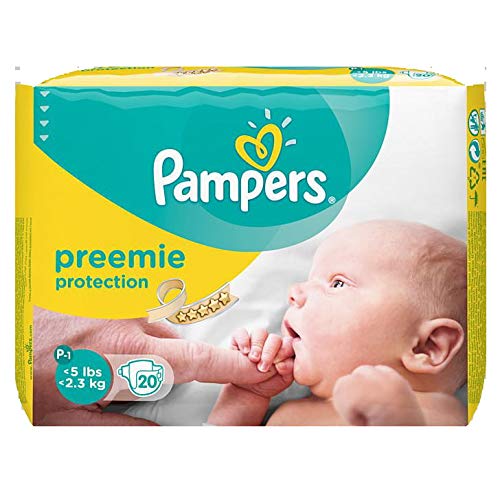 Product Cover Pampers Preemie Protection Diapers for Newborn and Premature Babies (Multicolour, 20)