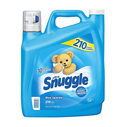 Product Cover Snuggle - Blue Sparkle Fabric Softener, (168 oz, 210 Loads) - One Pack