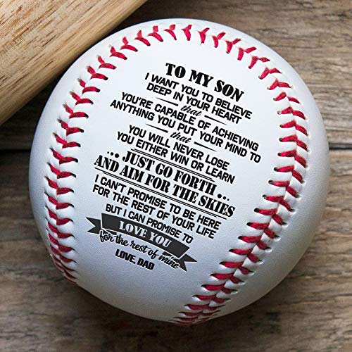 Product Cover QUARTZILY Printed Baseball - Grandpa to Grandson Baseball - You Will Never Lose (BB - from Dad)