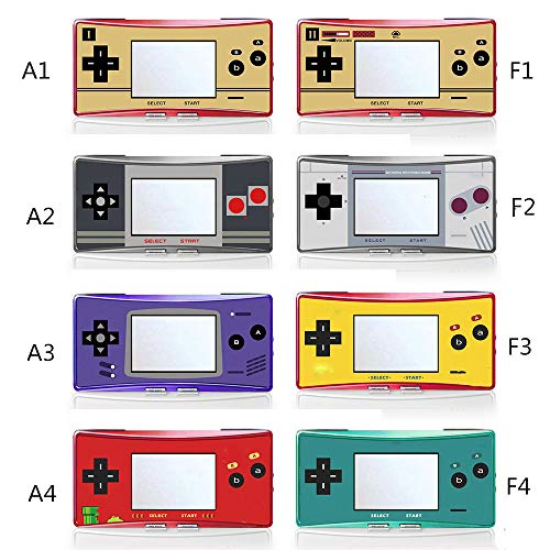 Product Cover Faceplate Label Sticker for Gameboy Micro GBM Console Housing Front Cover Skin (A2)
