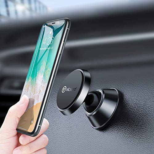 Product Cover VICSEED Magnetic Phone Car Mount, Cell Phone Holder for Car Dashboard, Strong Magnet Car Phone Mount Fit for iPhone 11 Max Pro Xs Max Xr X 8 7 Plus, Fit for Samsung Galaxy Note 10 10+ S10 S9 Plus