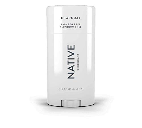 Product Cover Native Deodorant - Natural Deodorant - Vegan, Gluten Free, Cruelty Free - Free of Aluminum, Parabens & Sulfates - Born in the USA - Charcoal