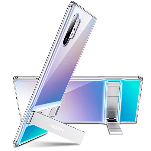 Product Cover ESR Metal Kickstand Compatible with Galaxy Note 10 Plus Case, Vertical and Horizontal Stand, Reinforced Drop Protection,Flexible TPU Case for Samsung Galaxy Note 10+ / 10 Plus / 5G 6.8