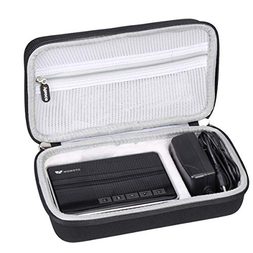 Product Cover Aproca Hard Carry Travel Case Compatible with WOWOTO A5 Pro Mini Projector
