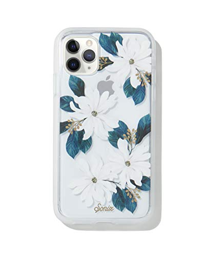 Product Cover Sonix Delilah Flower Case for iPhone 11 Pro Max [Military Drop Test Certified] Women's Protective White Floral Clear Case for Apple iPhone Xs Max, iPhone 11 Pro Max