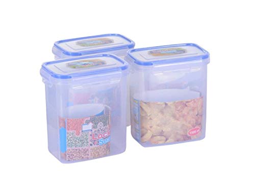 Product Cover EMPORIUM Airtight Plastic Kitchen Storage Containers Sets, 1500ml (1.5 Kg) (Set of 3)