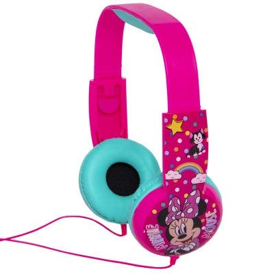 Product Cover Minnie Mouse Kids Safe Headphones with Built in Volume Limiting Feature for Safe Listening.