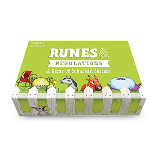 Product Cover Runes & Regulations Base Game - from The Creators of Unstable Unicorns - A Strategic Card Game & Party Game for Adults & Teens