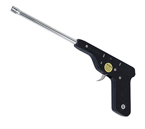 Product Cover TULMAN Pistol Shape Stainless Steel Igniter Spark Lighter for Kitchen Stove (Black, 27 cm)