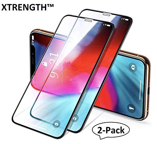 Product Cover XTRENGTH's Advanced Edge-to-Edge (Pack of 2) Tempered Glass Screen Guard/Screen Protector Designed for Apple iPhone XR (Ultra Thin, Anti-Scratch and Anti-Fingerprint) (For Apple iPhone XR -2 Pack)