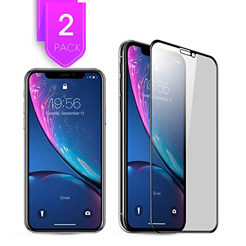 Product Cover LEADSTAR 2Pack Compatible iPhone 11 iPhone XR Privacy Screen Protector 6.1 inch Premium 3D Touch Anty Spy Tempered Glass Screen Protector for iPhone 6.1 inch