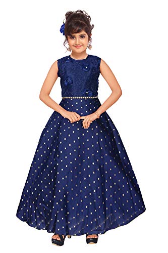 Product Cover 4 YOU Fancy Girl Long Frock (Blue)