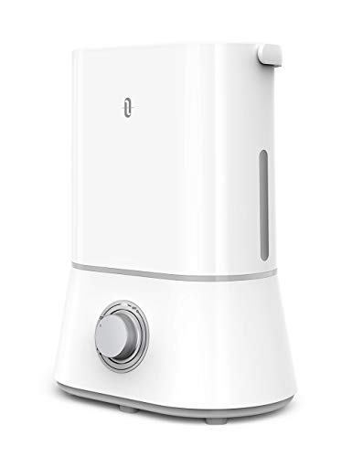 Product Cover TaoTronics 26dB Quiet Humidifiers for Bedroom, 4L Ultrasonic Cool Mist Humidifier, 12-50 Hours, Easy to Clean, Nano-Coating, 360° Nozzle, Auto Shut-Off [Upgraded](White)